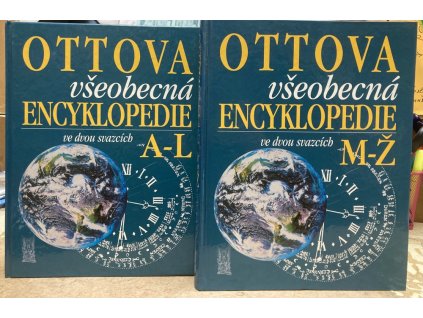 Ottova všeobecná encyklopedie ve dvou svazcích : A–L + M–Ž, 2003