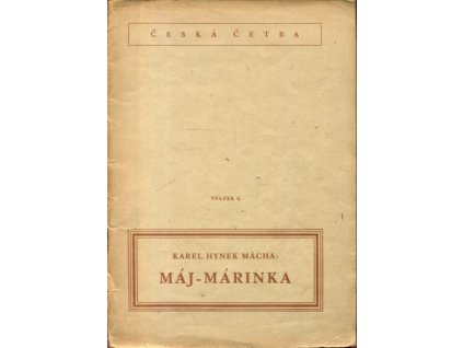 Máj - Márinka, Karel Hynek Mácha, 1946