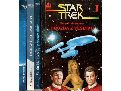 Star Trek I-IV - Hrozba z vesmíru, Khanův hněv, Pátrání po Spockovi, Zpěv z neznáma, Gene Roddenberry, 1993
