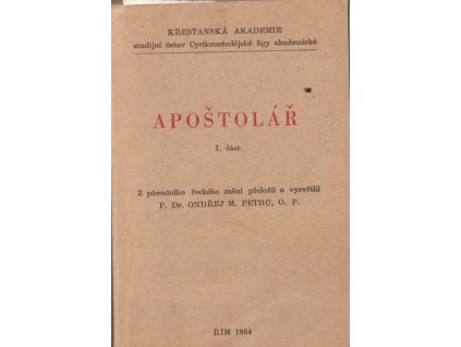 Apoštolář II. část
