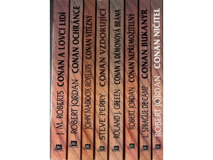 Conan –8 knih – Ničitel, Bukanýr, Nepřemožitelný, Démonova brána, Vzdorující, Vítězný, Ochránce, Lovci lidí