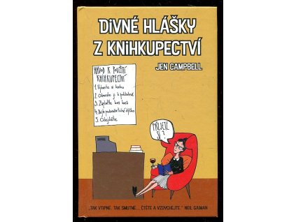 Divné hlášky z knihkupectví, Jen Campbell, 2017