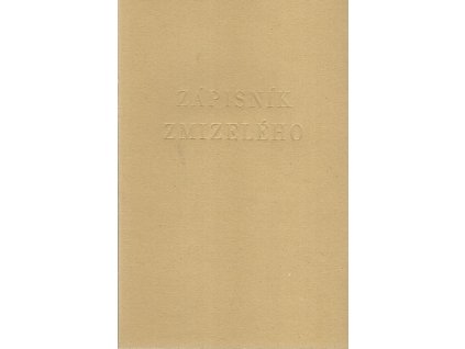 Zápisník zmizelého, Ozef Kalda, 2008