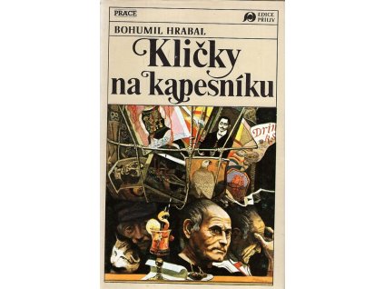 Kličky na kapesníku - román - interview, Bohumil Hrabal, 1990