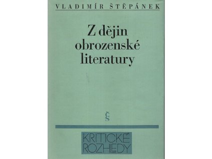 Z dějin obrozenecké literatury