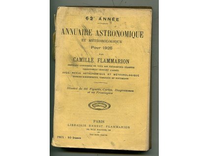 Annuaire Astronomique et Météorologique