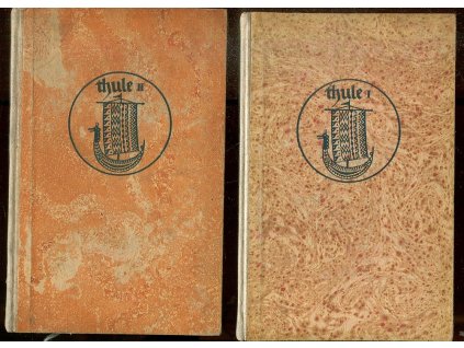 Thule. Altnordische Dichtung und Prosa. Bd. I u. II: Edda