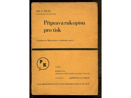 Příprava rukopisu pro tisk