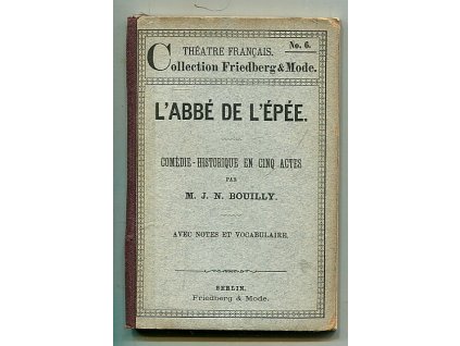 L'abbé de l'épée - comédie-historique en cinq actes