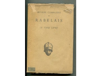 Le tiers livre, François Rabelais, 1929