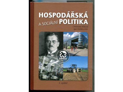 Hospodářská a sociální politika, Christiana Kliková, 2019