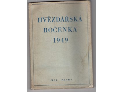 Hvězdářská ročenka 1949, Vladimír Guth, 1948