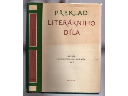 Překlad literárního díla - sborník současných zahraničních studií