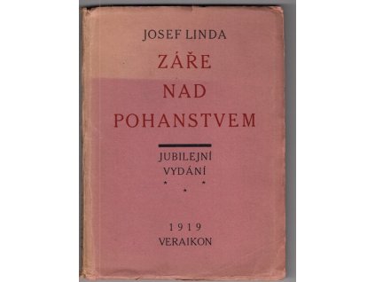 Záře nad Pohanstvem nebo Václav a Boleslav, Josef Linda, 1919