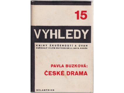 České drama, Pavla Buzková, 1932