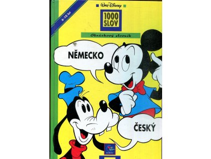 Obrázkový slovník německo-český, Walt Disney, 2000