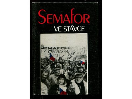 Semafor ve stávce, Jiří Datel Novotný, 1990