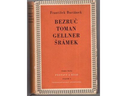Bezruč Toman Gellner Šrámek, František Buriánek, 1955