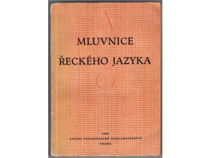 Mluvnice řeckého jazyka, kolektiv, 1956