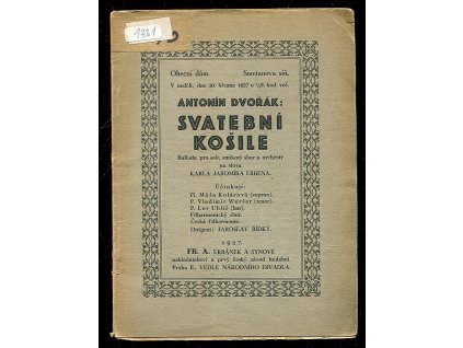 210714 dr antonin dvorak svatebni kosile ballada pro soli smiseny sbor a velky orkestr na slova k j erbena op 69 rozbor s notovymi priklady