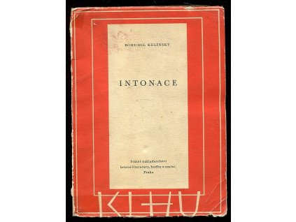 Intonace s přihlédnutím k potřebám hráčů na hudební nástroje, Bohumil Kulínský, 1960