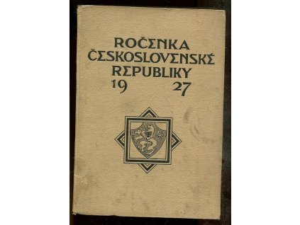 Ročenka Československé republiky 1927