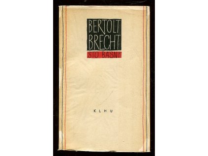 Sto básní - výbor z lyriky, Bertolt Brecht, 1959