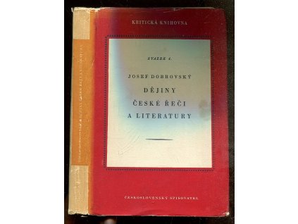 Dějiny české řeči a literatury