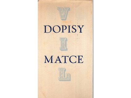 Dopisy matce