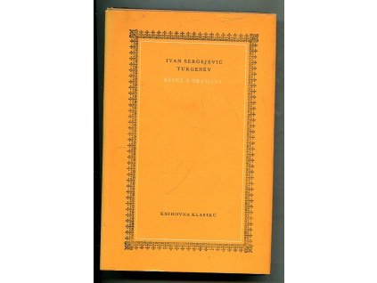 Básně a dramata, Ivan Sergejevič Turgenev, 1974