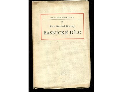 Básnické dílo, Karel Havlíček Borovský, 1950