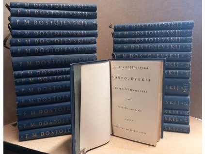 Dostojevskij – sebrané spisy 1–38 – 28 svazků, NEKOMPLETNÍ, Fedor Michajlovič Dostojevskij, 1920
