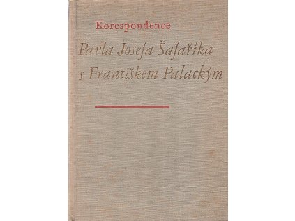 Korespondence Pavla Josefa Šafaříka s Františkem Palackým, Pavel Josef Šafařík, 1961