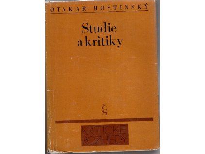 Studie a kritiky, Otakar Hostinský, 1974