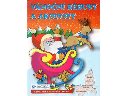 Vánoční rébusy a aktivity - velká kniha vánočních aktivit