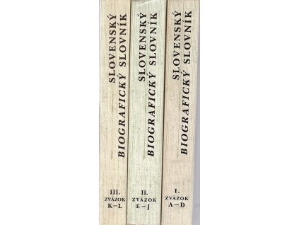 Slovenský biografický slovník - 3 svazky (od roku 833 do roku 1990), Štefan Valentovič, 1986