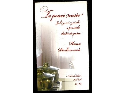 To pravé místo - jak jsem začala a přestala chodit do práce, Hana Pinknerová, 2008