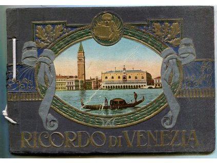 Ricordo di Venezia : soubor dvanácti barevných ilustrací, svázaných v obalu