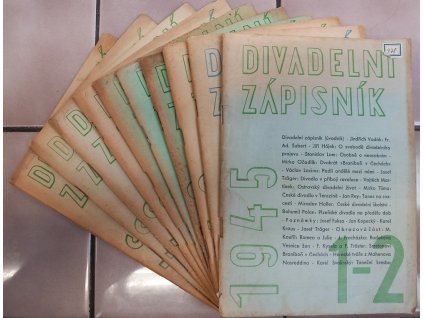 Divadelní zápisník 1–20