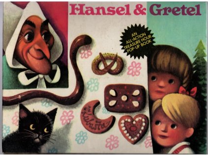POP-UP leporelo Vojtěch Kubašta - Hänsel & Gretel – Perníková chaloupka, 1984