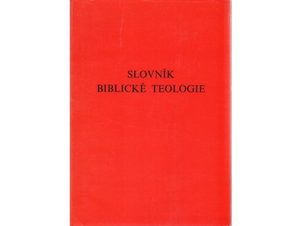 Slovník biblické teologie, 1991