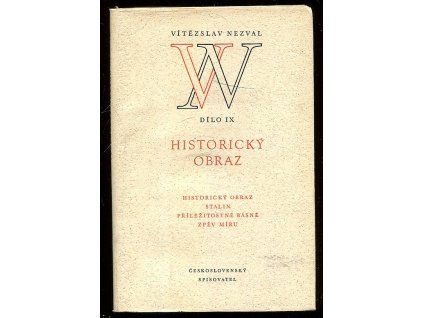 Historický obraz, Vítězslav Nezval, 1955