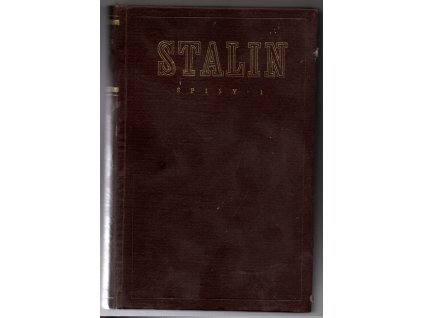 Spisy svazek 1 - listopad 1901-1907, Josif Vissarionovič Stalin, 1949