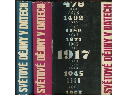 Světové dějiny v datech I + II, Kolektiv, 1964