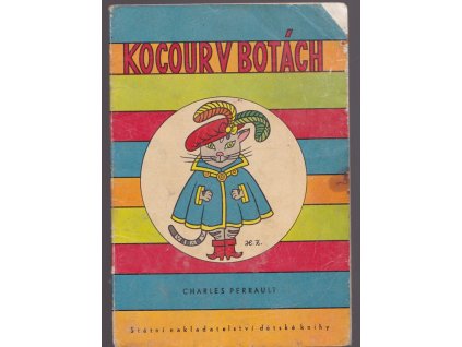 Kocour v botách, Charles Perrault, 1958