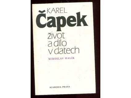 222609 karel capek zivot a dilo v datech
