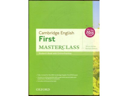 Cambridge English First MASTERCLASS, Barbara Stewart, 2015