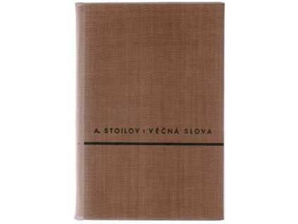 Věčná slova : slovníček latinských citátů, 1947