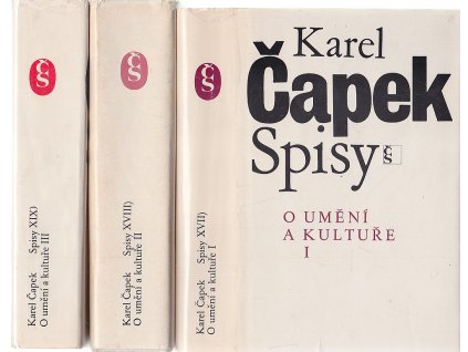 O umění a kultuře. 1-3, Karel Čapek, 1984
