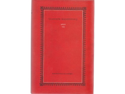 Spisy. 7, Vladimir Vladimirovič Majakovskij, 1975